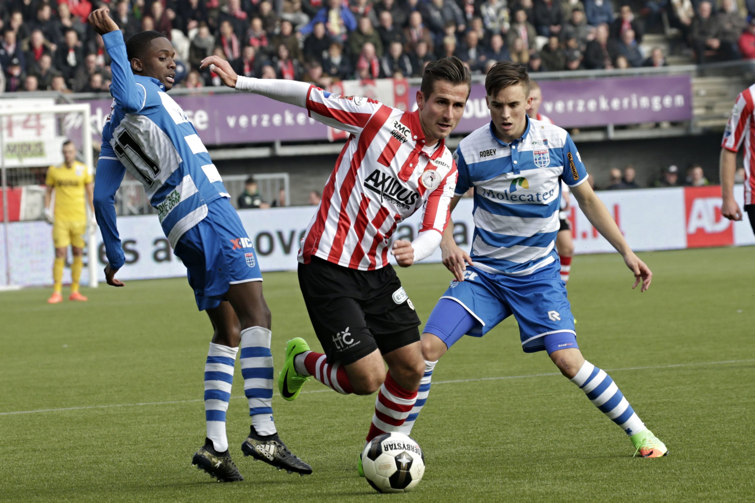 Zaterdagavondwedstrijd Tegen PEC Zwolle Op Het Kasteel - Sparta ...